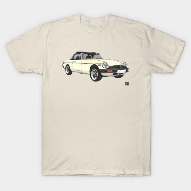 Geo3Doodles MGB Doodle T-Shirt by Geo3doodles